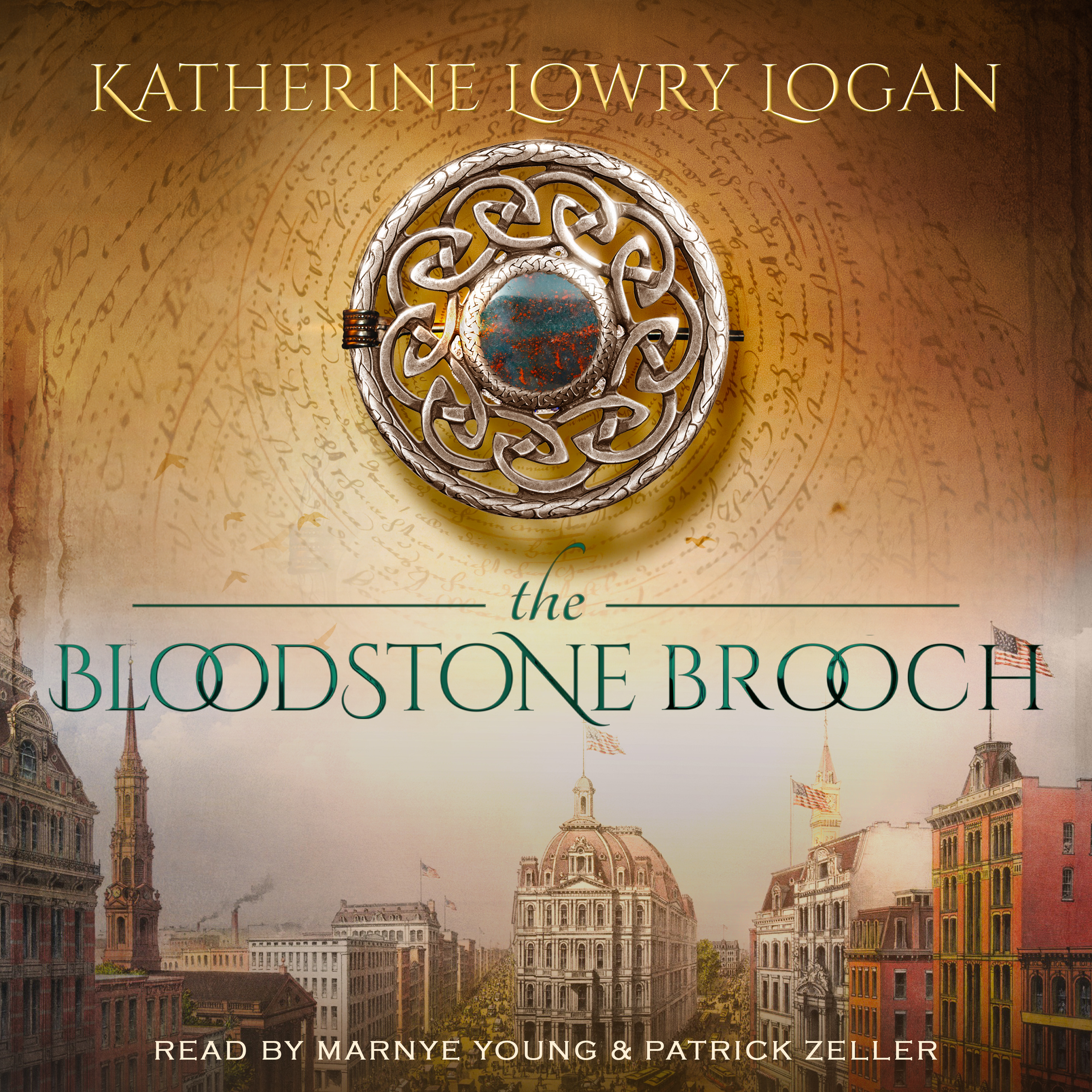 The Bloodstone Brooch audiobook by Katherine Lowry Logan